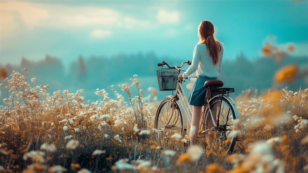 Stort udvalg af damecykler