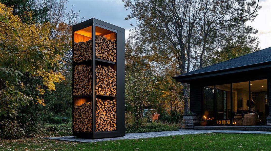 Brændetårn - effektiv opvarmning og optimal pladsudnyttelse