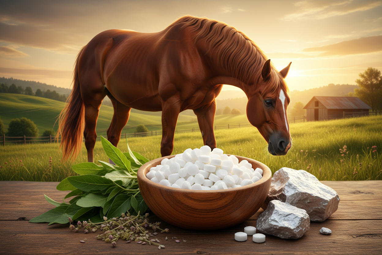 Magnesium til heste: Hvorfor det er vigtigt og hvordan du sikrer nok